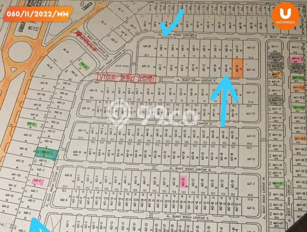 Dijual Tanah di Surabaya, Luas 450m2 -
