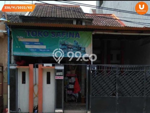 Rumah Modern Minimalis 2 KT Siap Huni di Kebomas