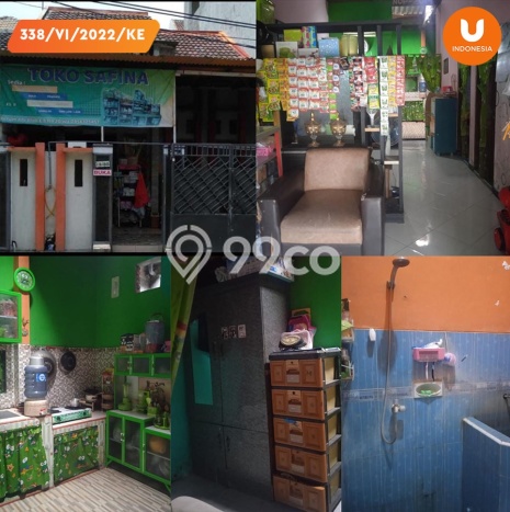 Rumah Modern Minimalis 2 KT Siap Huni di Kebomas